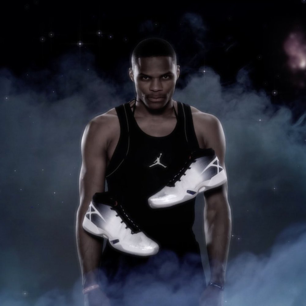 Jordan 30 White/Black-Wolf Grey (Slighty Customized)